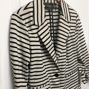 Christian Siriano Women’s Striped Blazer sz Medium